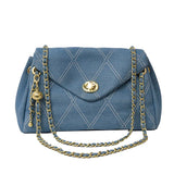 Canvas Shoulder Bags Casual Chain Crossbody Bag Female Handbag