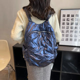 Fluffy Cotton Winter Backpack for Women