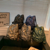 Fluffy Cotton Winter Backpack for Women