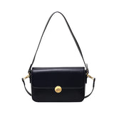 LEFTSIDE Flap Crossbody Bag Winter Small Leather Shoulder Handbag
