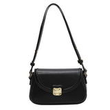 Green Shoulder Bag for Women In Solid Small PU Leather Handbags and Purse