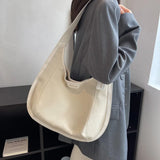 LEFTSIDE Large Capacity Shoulder Side Bag for Women Winter Shopper