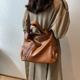 LEFTSIDE Large Shoulder Side Bag for Women High-capacity Crossbody Bag