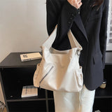 LEFTSIDE Large Shoulder Side Bag for Women High-capacity Crossbody Bag
