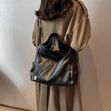 LEFTSIDE Large Shoulder Side Bag for Women High-capacity Crossbody Bag