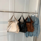 LEFTSIDE Large Shoulder Side Bag for Women High-capacity Crossbody Bag