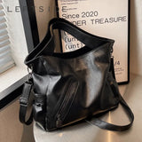 LEFTSIDE Large Shoulder Side Bag for Women High-capacity Crossbody Bag