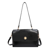 LEFTSIDE Leather Crossbody Bag for Women Winter Small Shoulder Bag