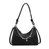 LEFTSIDE Crossbody Bag for Women Chain PU Leather Handbags