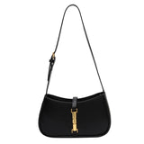 LEFTSIDE Shoulder Side Bags for Women Solid PU Leather Handbags