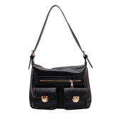 Small Crossbody Bags for Women Trending Double Pocket Shoulder Bag