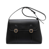Small PU Leather Crossbody Bags for Women Winter Solid Bag
