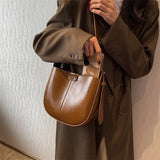 Vintage Crossbody Bags for Women PU Leather Handbag