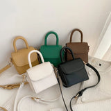 Vintage Mini Totes Crossbody Bags Crocodile Coin Purses