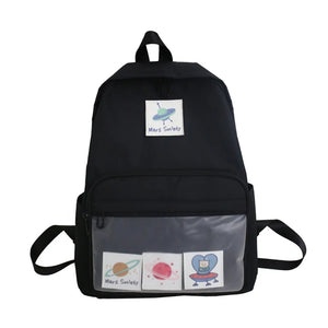 LENLEI Summer Women Backpack Printing Flowers Student Bag Casual Travel
