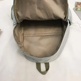 Canvas Backpack Shoulder Bags Large Capacity School Bags for Teenage Girls