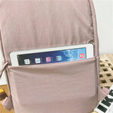 LENLEI Waterproof Nylon Women Backpack Large Capacity Travel Bag