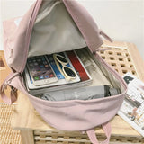 LENLEI Waterproof Nylon Women Backpack Large Capacity Travel Bag