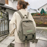 LENLEI Women Backpack Large Capacity Waterproof Nylon Shoulder Bag