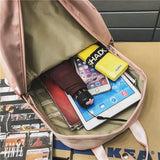 LENLEI Waterproof Backpack for Teenage Girls - Large Capacity Mochila