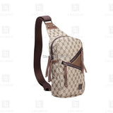 Lattice Beach Crossbody Bag Women Single Shoulder Sport Chest Bag