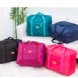 Large Size Nylon Foldable Waterproof Luggage Bag Storage Carry-On Duffle Bag