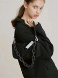 LMQ Women Casual Handbag Purse Chain Shoulder Crossbody Bag
