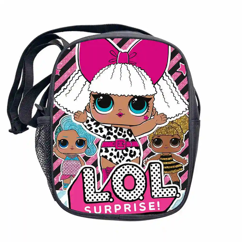 LOL Dolls Shoulder Bag Kids School Crossbody Travel Messenger Bag
