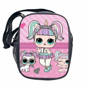LOL Dolls Shoulder Bag Kids School Crossbody Travel Messenger Bag