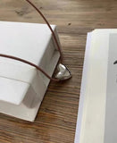Korean Love Drawstring Necklace Heart Pendant Clavicle Chain