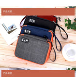 Waterproof Bag USB Data Cable Earphone Wire Pen Power Bank Travel Bag Kit Case