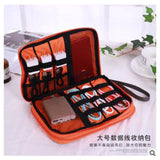 Waterproof Bag USB Data Cable Earphone Wire Pen Power Bank Travel Bag Kit Case
