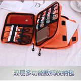 Waterproof Bag USB Data Cable Earphone Wire Pen Power Bank Travel Bag Kit Case