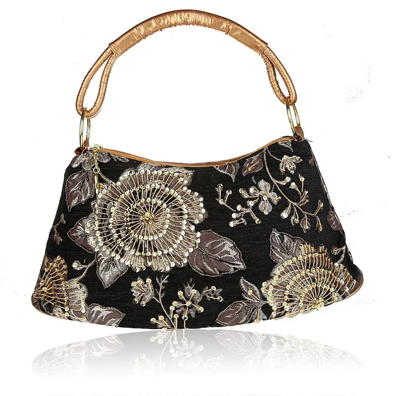 LUXY MOON Evening Bag Diamond Embroidery Clutch Purse Small Hand Bags WY200