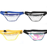 Transparent PVC Waist Bag for Women Holographic Fanny Pack