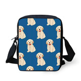 Labrador Retriever Kids Shoulder Messenger Bag Crossbody School Supplies