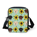Labrador Retriever Kids Shoulder Messenger Bag Crossbody School Supplies