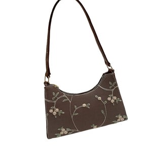 Small Flower Handbags Lace Embroidery Shoulder Bag