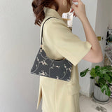 Small Flower Handbags Lace Embroidery Shoulder Bag