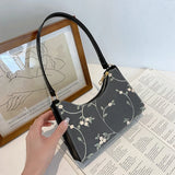 Small Flower Handbags Lace Embroidery Shoulder Bag