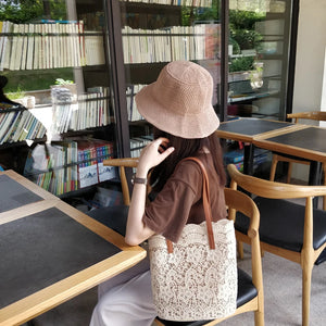 Embroidery Shoulder Bag Large Capacity Tote Fairy Mori-girl