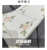Floral Stitching Shoulder Bag Soft PU Leather Beach Handbag Girls Tote Bag