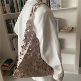 Lace Hook Flower Craft Handbag All-match Soft Temperament