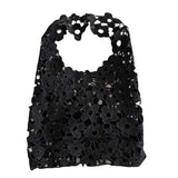 Lace Hook Flower Craft Handbag All-match Soft Temperament