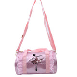 Embroidery Gym Bag Girls Latin Dance Tote Bag