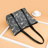 Floral Embroidery PU Leather Shoulder Bag Large Capacity Totes
