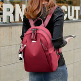 Women's Oxford Fabric Casual Backpack
