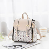 Women's PU Leather Backpack Multifunctional Shoulder Bag
