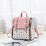 Women's PU Leather Backpack Multifunctional Shoulder Bag