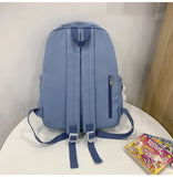 Japanese Bowknot Women's Backpack College Style Student Schoolbag